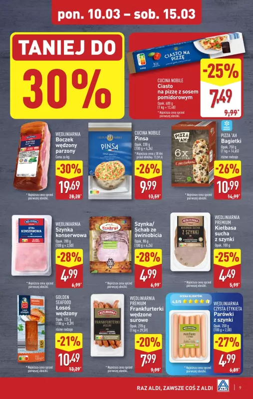 Aldi - gazetka promocyjna Pełny katalog! od poniedziałku 10.03 do soboty 15.03 - strona 9