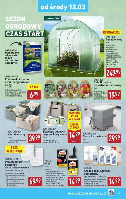 Aldi - gazetka promocyjna Pełny katalog! od poniedziałku 10.03 do soboty 15.03 - strona 29