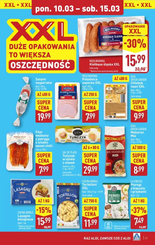 Aldi - gazetka promocyjna Pełny katalog! od poniedziałku 10.03 do soboty 15.03 - strona 21