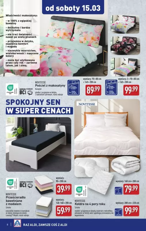 Aldi - gazetka promocyjna Aldi ma to coś! od środy 12.03 do soboty 15.03 - strona 8