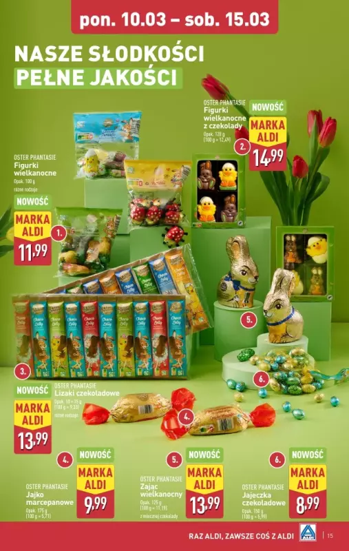 Aldi - gazetka promocyjna Pełny katalog! od poniedziałku 10.03 do soboty 15.03 - strona 15