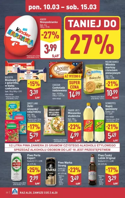 Aldi - gazetka promocyjna Pełny katalog! od poniedziałku 10.03 do soboty 15.03 - strona 20