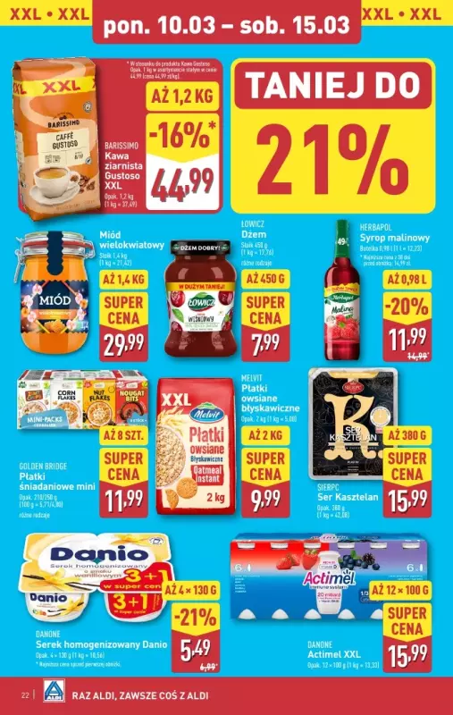 Aldi - gazetka promocyjna Pełny katalog! od poniedziałku 10.03 do soboty 15.03 - strona 22