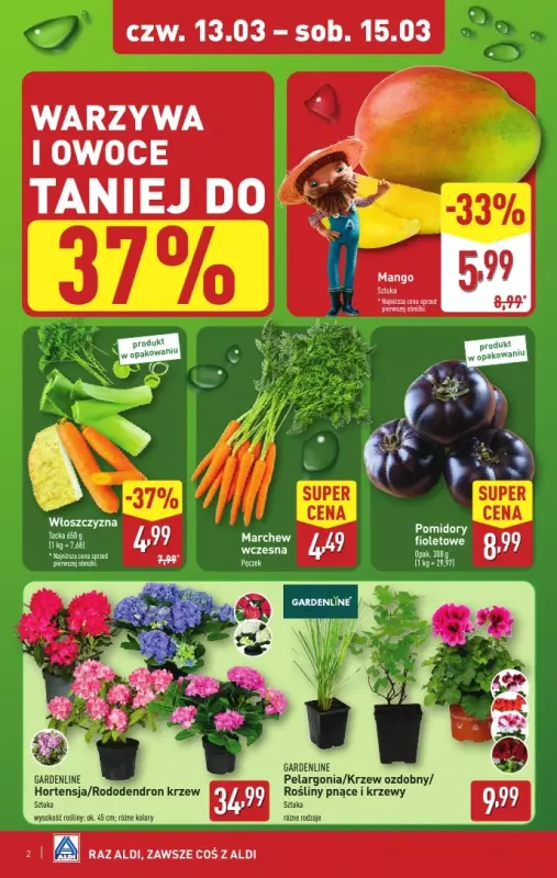 Aldi - gazetka promocyjna Weekend super cen w Aldi! od czwartku 13.03 do soboty 15.03 - strona 2