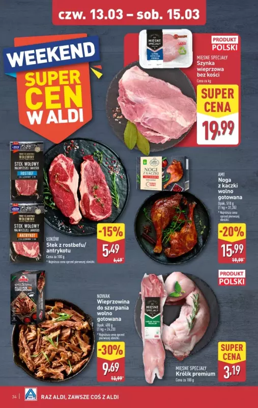 Aldi - gazetka promocyjna Pełny katalog! od poniedziałku 10.03 do soboty 15.03 - strona 34