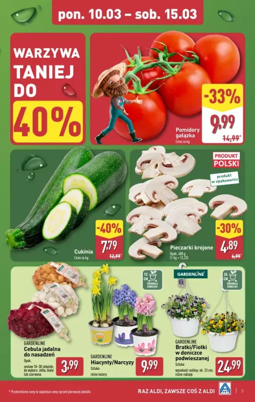 Aldi - gazetka promocyjna Pełny katalog! od poniedziałku 10.03 do soboty 15.03 - strona 3