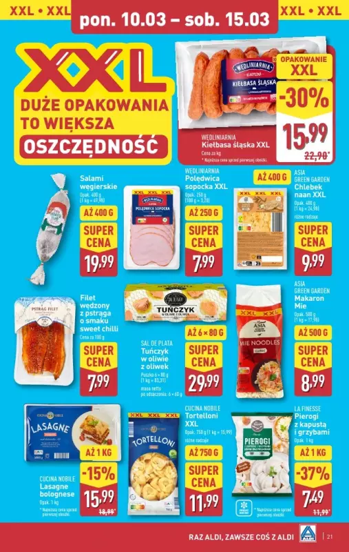 Aldi - gazetka promocyjna Pełny katalog! od poniedziałku 10.03 do soboty 15.03 - strona 21