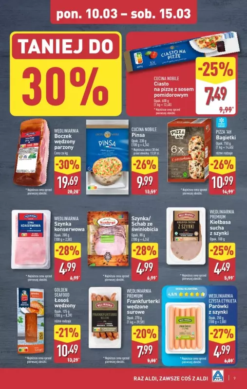 Aldi - gazetka promocyjna Pełny katalog! od poniedziałku 10.03 do soboty 15.03 - strona 9