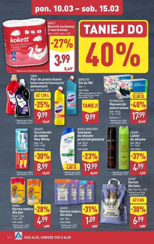 Aldi - gazetka promocyjna Pełny katalog! od poniedziałku 10.03 do soboty 15.03 - strona 26