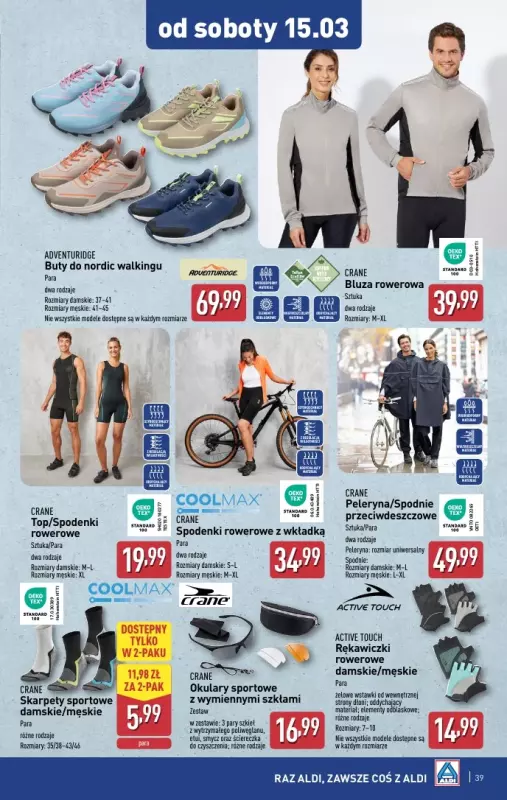 Aldi - gazetka promocyjna Pełny katalog! od poniedziałku 10.03 do soboty 15.03 - strona 39