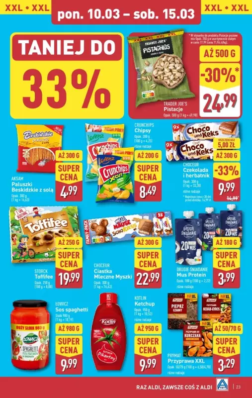 Aldi - gazetka promocyjna Pełny katalog! od poniedziałku 10.03 do soboty 15.03 - strona 23