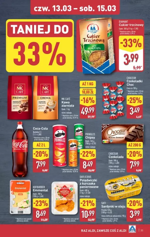 Aldi - gazetka promocyjna Pełny katalog! od poniedziałku 10.03 do soboty 15.03 - strona 35