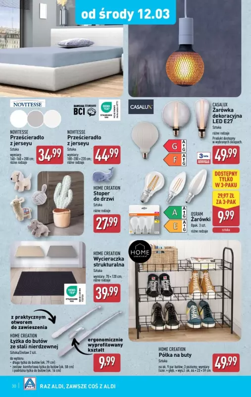 Aldi - gazetka promocyjna Pełny katalog! od poniedziałku 10.03 do soboty 15.03 - strona 30