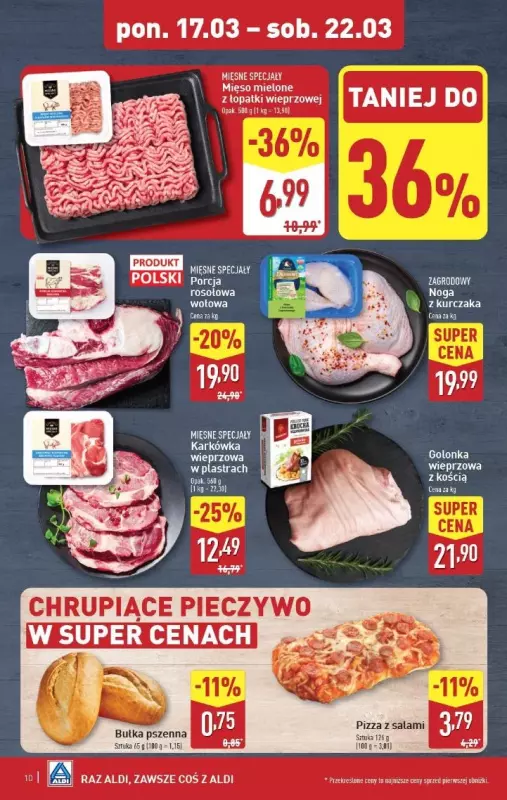 Aldi - gazetka promocyjna Pełny katalog! od poniedziałku 17.03 do soboty 22.03 - strona 10