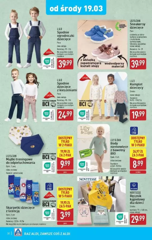 Aldi - gazetka promocyjna Pełny katalog! od poniedziałku 17.03 do soboty 22.03 - strona 30