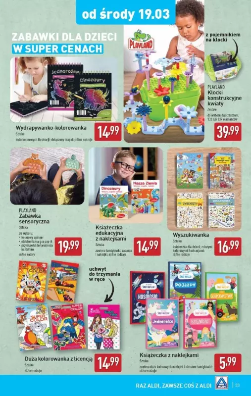 Aldi - gazetka promocyjna Pełny katalog! od poniedziałku 17.03 do soboty 22.03 - strona 33