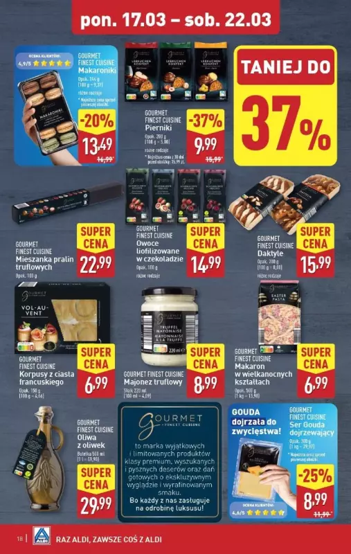 Aldi - gazetka promocyjna Pełny katalog! od poniedziałku 17.03 do soboty 22.03 - strona 18