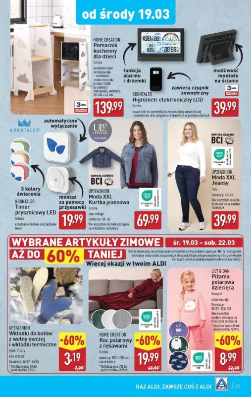 Aldi - gazetka promocyjna Pełny katalog! od poniedziałku 17.03 do soboty 22.03 - strona 29