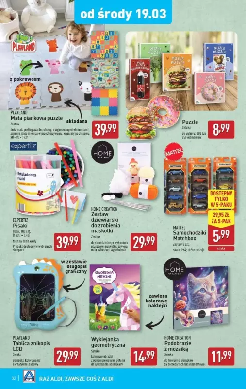 Aldi - gazetka promocyjna Pełny katalog! od poniedziałku 17.03 do soboty 22.03 - strona 32