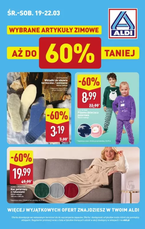 Aldi - gazetka promocyjna Aldi ma to coś! od środy 19.03 do soboty 22.03 - strona 13