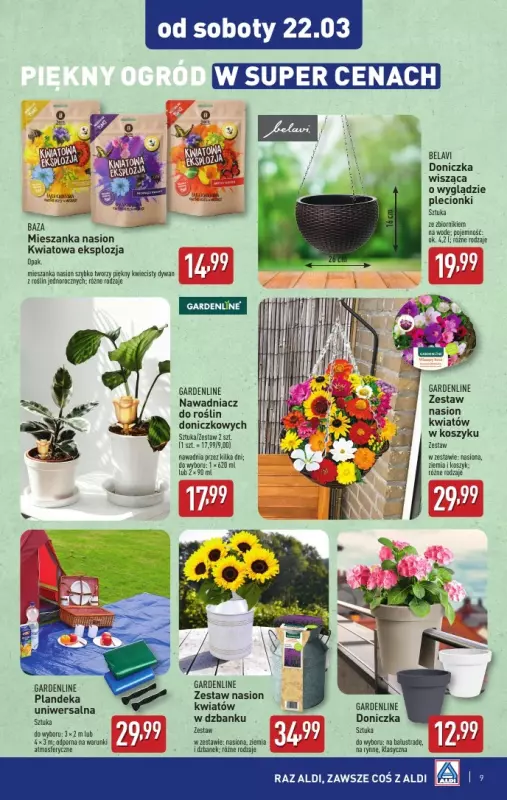 Aldi - gazetka promocyjna Aldi ma to coś! od środy 19.03 do soboty 22.03 - strona 9