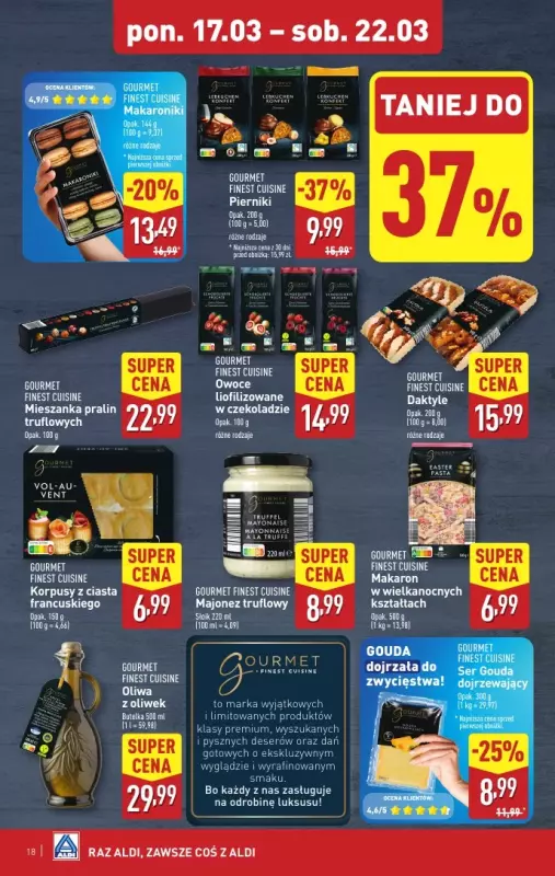 Aldi - gazetka promocyjna Pełny katalog! od poniedziałku 17.03 do soboty 22.03 - strona 18
