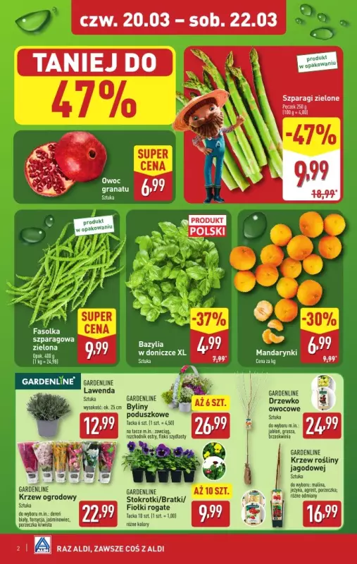 Aldi - gazetka promocyjna Weekend super cen w Aldi! od czwartku 20.03 do soboty 22.03 - strona 2