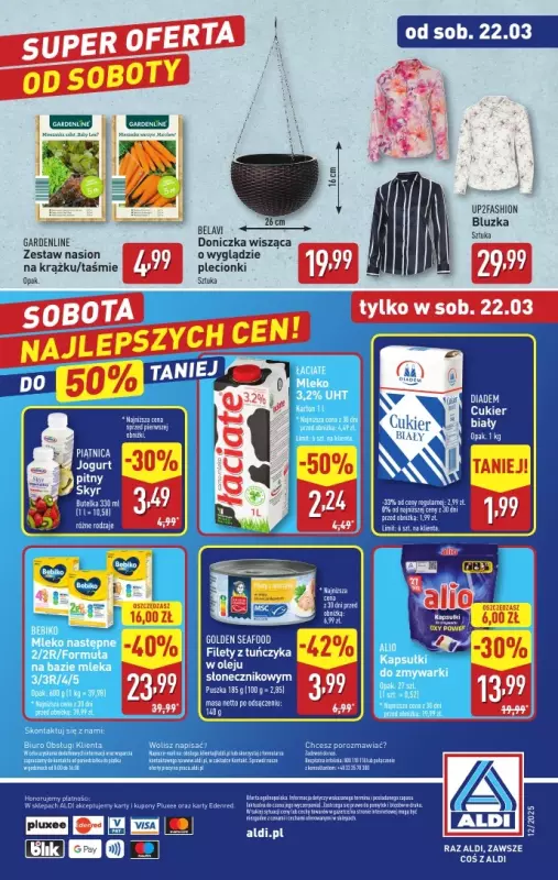Aldi - gazetka promocyjna Weekend super cen w Aldi! od czwartku 20.03 do soboty 22.03 - strona 12