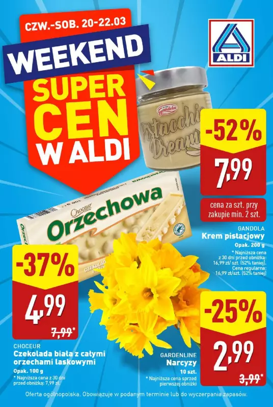 Aldi - gazetka promocyjna Weekend super cen w Aldi! od czwartku 20.03 do soboty 22.03 - strona 2