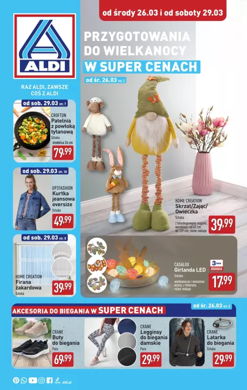 Aldi - gazetka promocyjna Aldi ma to coś! od środy 26.03 do soboty 29.03