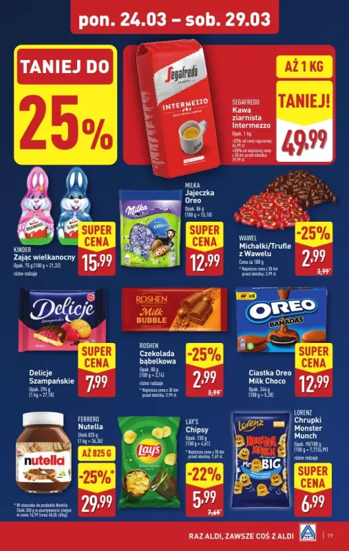 Aldi - gazetka promocyjna Pełny katalog! od poniedziałku 24.03 do soboty 29.03 - strona 19