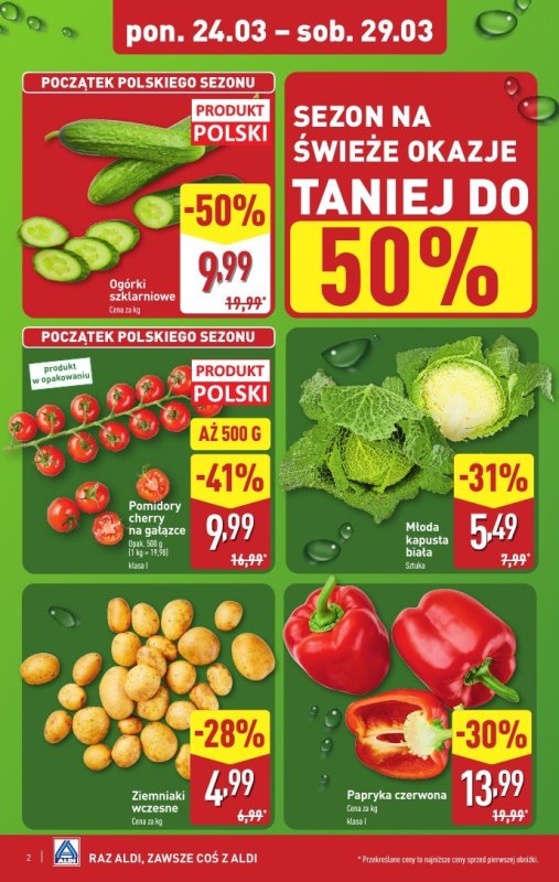 Aldi - gazetka promocyjna Pełny katalog! od poniedziałku 24.03 do soboty 29.03 - strona 2