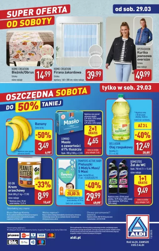 Aldi - gazetka promocyjna Pełny katalog! od poniedziałku 24.03 do soboty 29.03 - strona 36