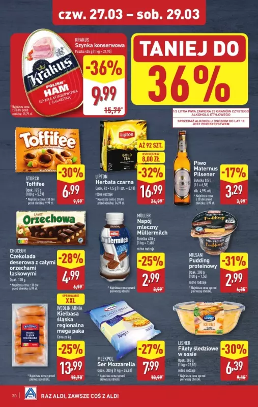 Aldi - gazetka promocyjna Pełny katalog! od poniedziałku 24.03 do soboty 29.03 - strona 30