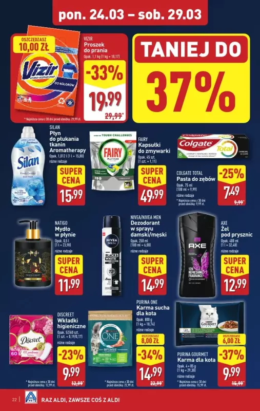 Aldi - gazetka promocyjna Pełny katalog! od poniedziałku 24.03 do soboty 29.03 - strona 22