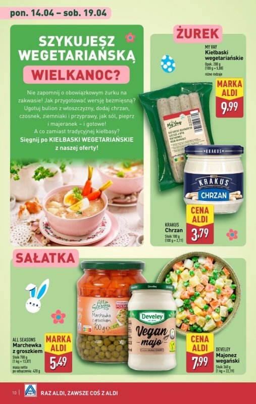 Aldi - gazetka promocyjna Weekend super cen w Aldi! od czwartku 17.04 do soboty 19.04 - strona 10