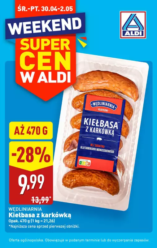 Aldi - gazetka promocyjna Weekend super cen w Aldi!   - strona 3