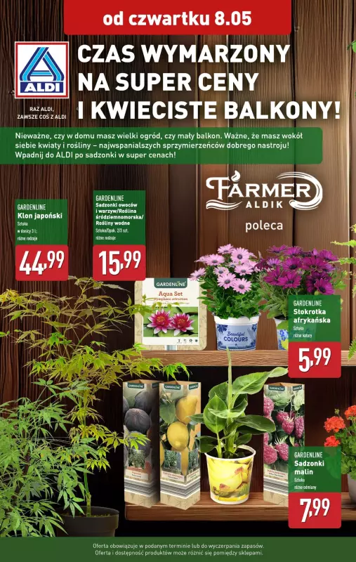 Aldi - gazetka promocyjna Rabatka Aldi od czwartku 08.05 do soboty 10.05