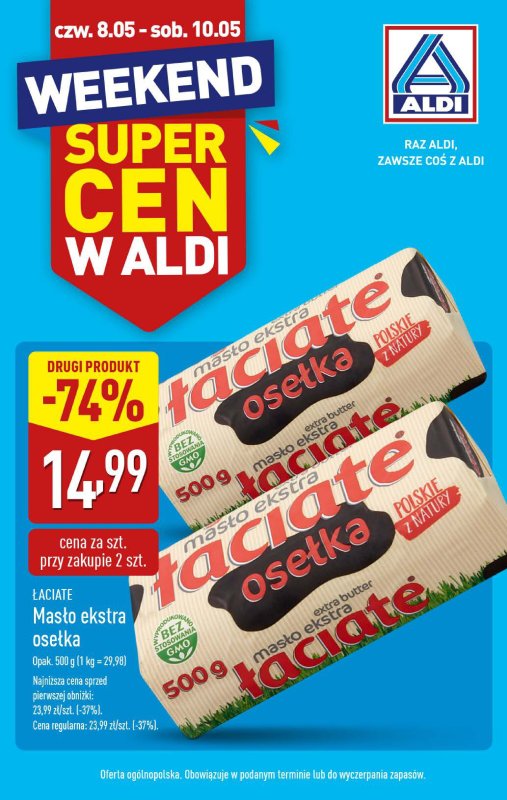 Aldi - gazetka promocyjna Weekend super cen w Aldi! od czwartku 08.05 do soboty 10.05 - strona 5