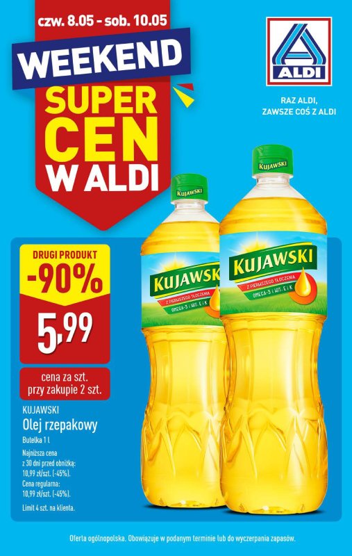 Aldi - gazetka promocyjna Weekend super cen w Aldi! od czwartku 08.05 do soboty 10.05 - strona 4