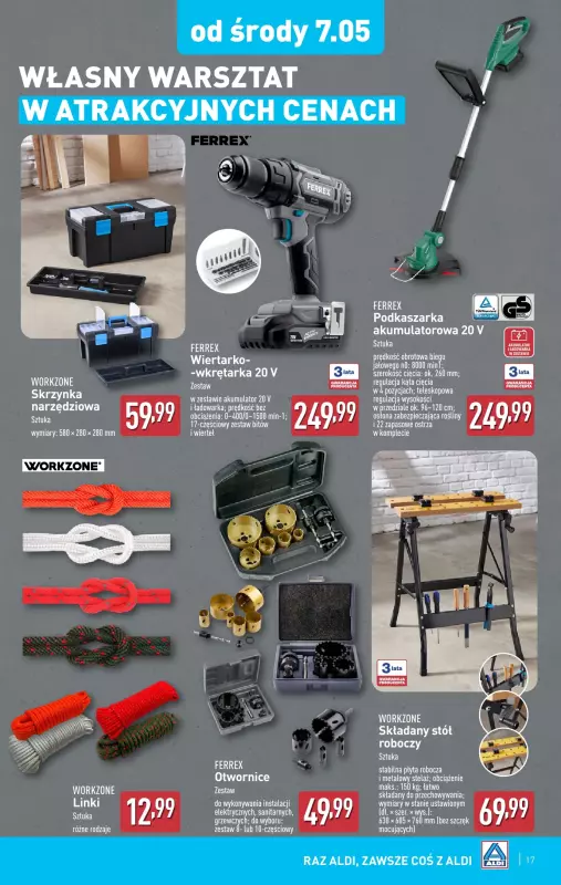 Aldi - gazetka promocyjna Pełny katalog! od poniedziałku 05.05 do soboty 10.05 - strona 17