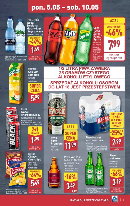 Aldi - gazetka promocyjna Pełny katalog! od poniedziałku 05.05 do soboty 10.05 - strona 9