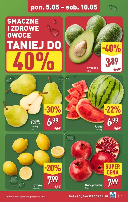 Aldi - gazetka promocyjna Pełny katalog! od poniedziałku 05.05 do soboty 10.05 - strona 3