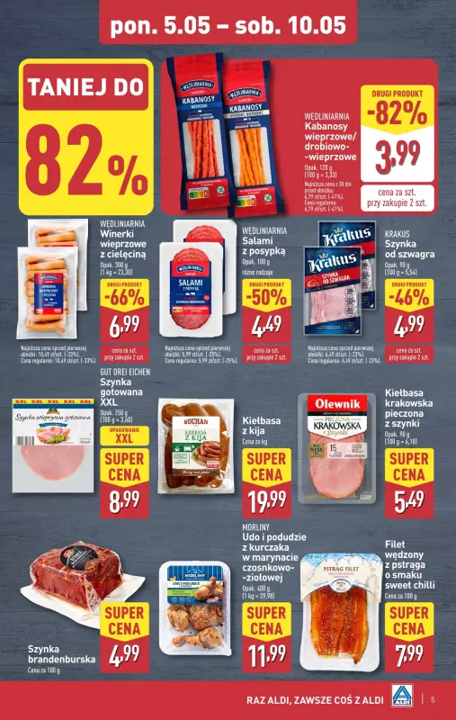 Aldi - gazetka promocyjna Pełny katalog! od poniedziałku 05.05 do soboty 10.05 - strona 5