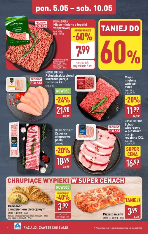 Aldi - gazetka promocyjna Pełny katalog! od poniedziałku 05.05 do soboty 10.05 - strona 4