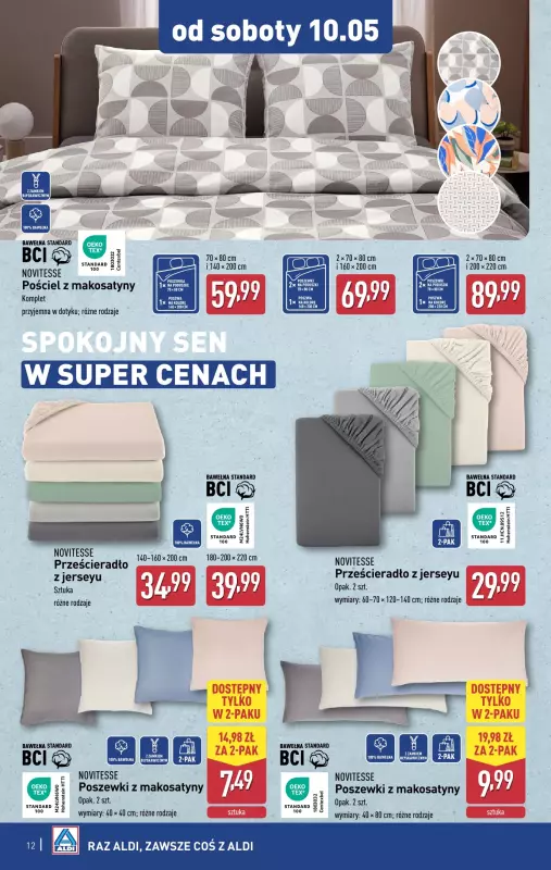 Aldi - gazetka promocyjna Aldi ma to coś! od środy 07.05 do soboty 10.05 - strona 12