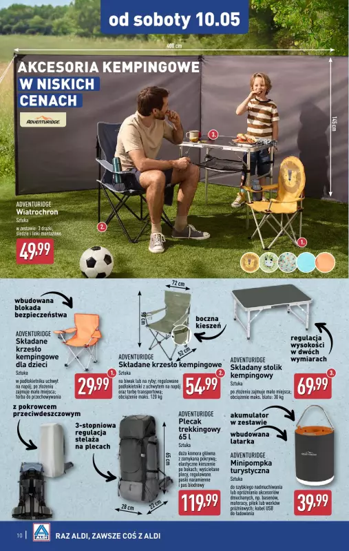 Aldi - gazetka promocyjna Aldi ma to coś! od środy 07.05 do soboty 10.05 - strona 10