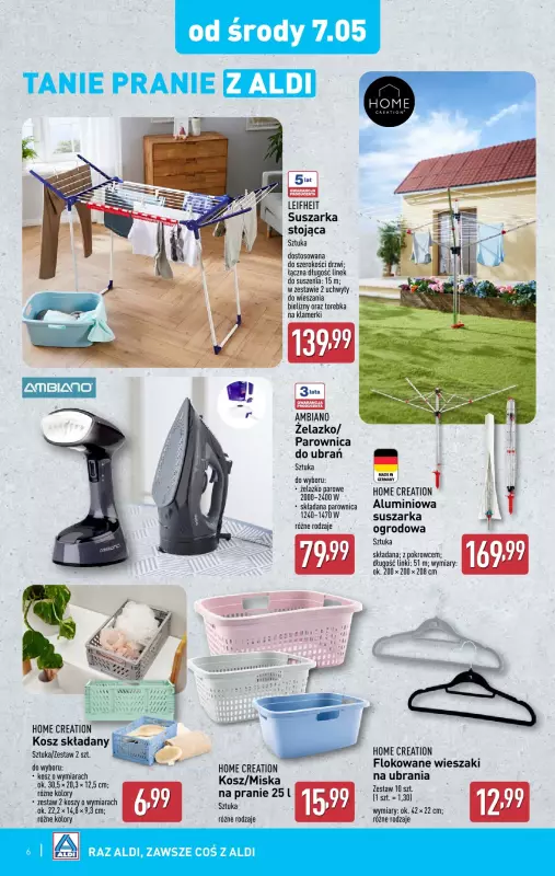 Aldi - gazetka promocyjna Aldi ma to coś! od środy 07.05 do soboty 10.05 - strona 6