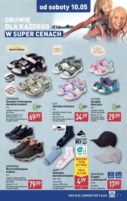Aldi - gazetka promocyjna Aldi ma to coś! od środy 07.05 do soboty 10.05 - strona 9