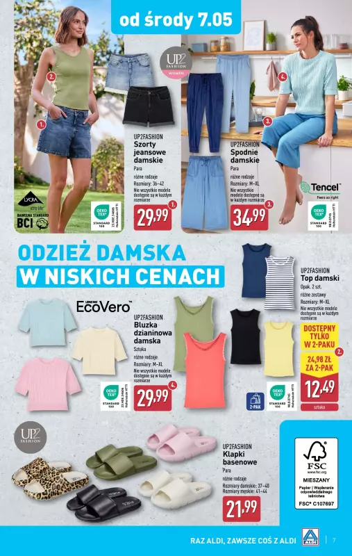 Aldi - gazetka promocyjna Aldi ma to coś! od środy 07.05 do soboty 10.05 - strona 7